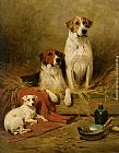 Foxhounds and a Terrier